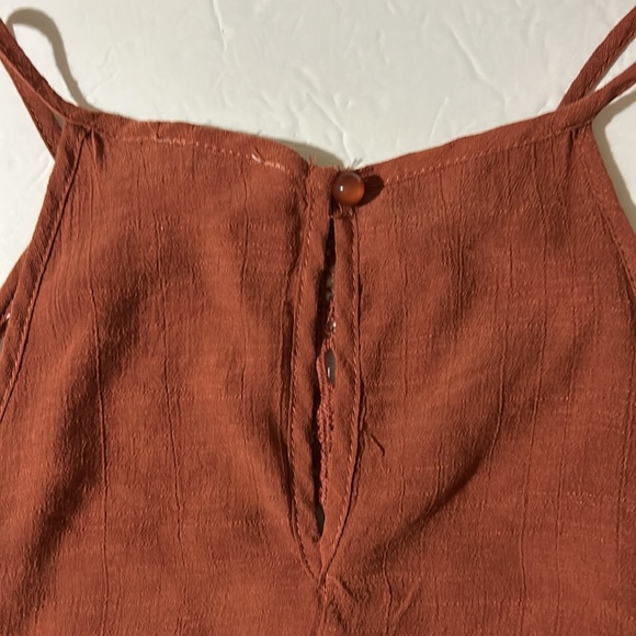 Luxology Women’s Embroidered Lace Tank Calf Length Dress Boho Size Medium - Picture 10 of 10